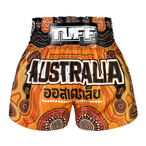 TUFF - 'AUSTRALIA' Thai Boxing Shorts - Medium