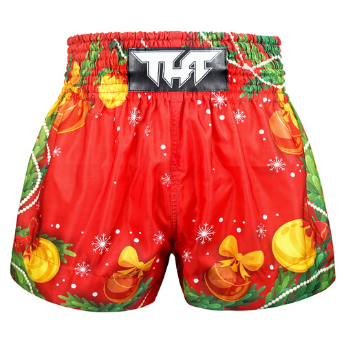 TUFF - Christmas Muay Thai Shorts (Design 6) - Extra Small
