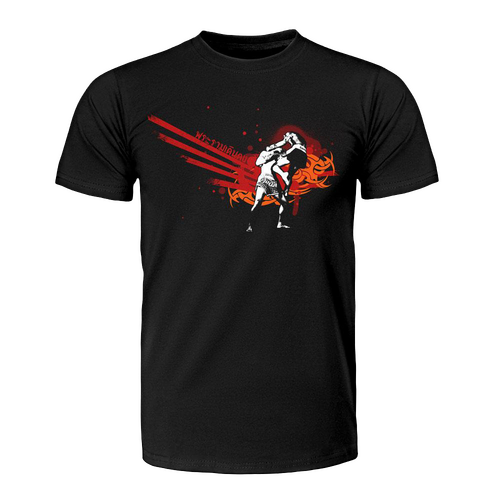 TUFF - Black Muay Thai - T-Shirt - Small