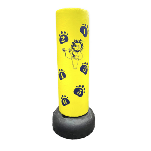 WACOKU - Freestanding Kids Punching Bag - Yellow