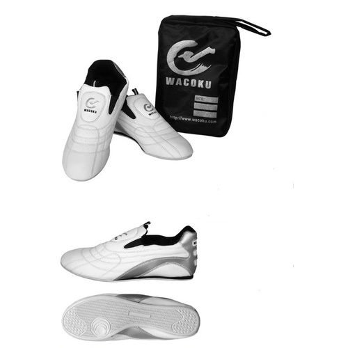 WACOKU - Lightweight Martial Arts Shoe  Silver - 33 Europe