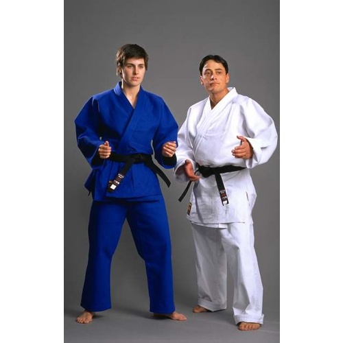 WARRIOR - Silver Label Judo Gi/Uniform - Single Weave - Blue/Size 7 