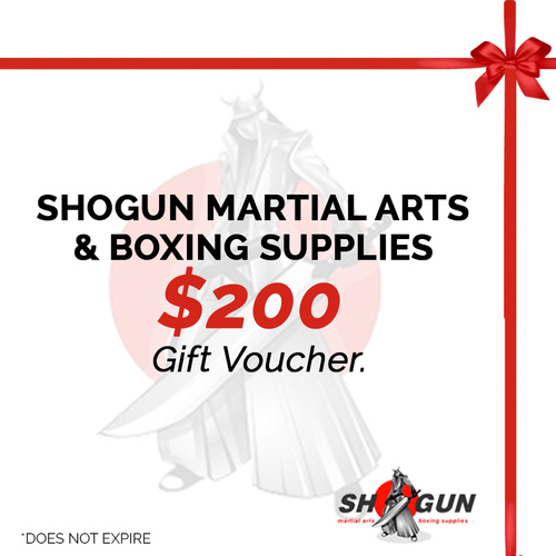 Shogun Martial Arts $200 Gift Voucher / Certificate